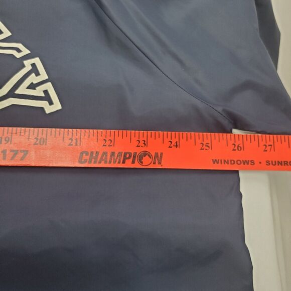 Vintage Sports Master Kentucky 70s Jacket Men's L Blue & White Lightweigt Retro - Picture 9 of 10